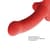 Фаллоимитатор Fun Factory MAGNUM, оранжевый, очень гибкий, длина 18,3 см, диаметр 3,7 см