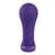 Анальна пробка Fun Factory BOOTIE, S, фіолетова, діаметр 2,8 см, тонкий обмежувач 