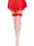 Чулки Leg Avenue Polka Dot Mushroom Thigh Highs One Size