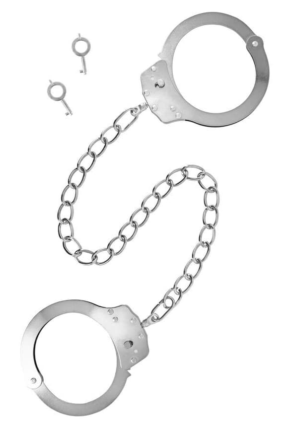 Поножи Fetish Tentation Adjustable metal ankle cuffs