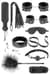 Набор для BDSM Fetish Tentation SM Bondage Box in vegan leather 10pcs