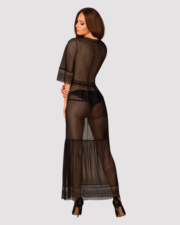 Пеньюар Obsessive Estiqua peignoir M/L