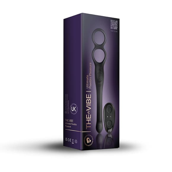 Універсальний вібратор з ерекційним кільцем Rocks Off The-Vibe, оновлена ​​версія