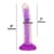 Светящийся в темноте фаллоимитатор ADDICTION Rave 8″ Glow in the Dark Dildo Purple Confetti , 20,3 см