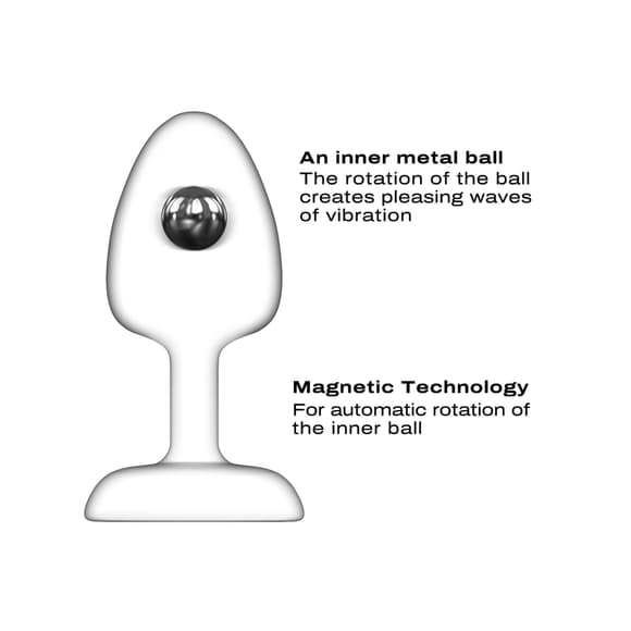 Анальная вибропробка Dorcel GEISHA PLUG INFINITE M