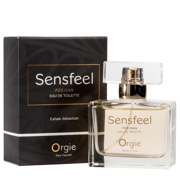 Мужские духи с феромонами Orgie – Sensfeel for Man (50 мл), цитрусово-древесный аромат