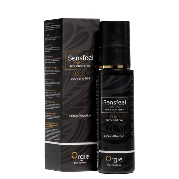 Лосьон с феромонами для тела и волос Orgie – Sensfeel Seduction Elixir 10 in 1 for Man (100 мл)