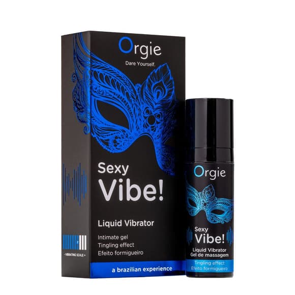 Жидкий вибратор Orgie Sexy Vibe! Liquid Vibrator, 15 мл, с эффектом мурашек