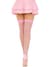 Чулки-сетка Leg Avenue Nylon Fishnet Thigh Highs One size, Pink, мелкая сетка