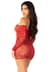 Сукня Leg Avenue Seamless Off The Shoulder Mini Dress One Size, Red