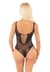 Боди Leg Avenue Rhinestone Net and Lace Bodysuit One Size, Black