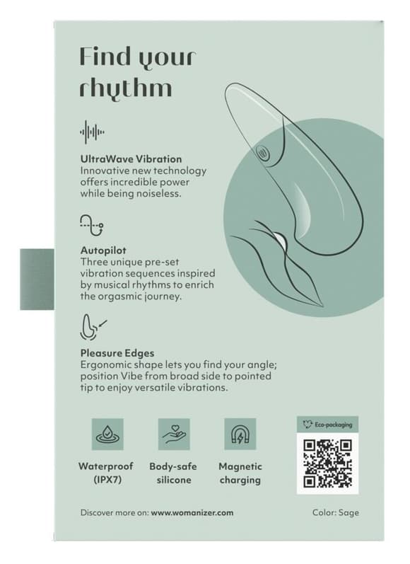 Вібратор Womanizer Vibe Sage