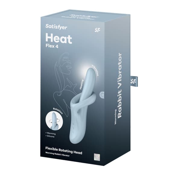 Вібратор Satisfyer Heat Flex 4 Blue