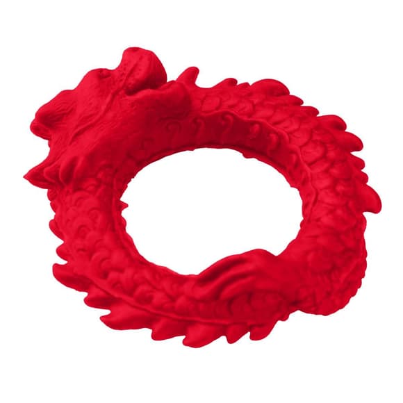 Ерекційне кільце Creature Cocks Rise of the Dragon Silicone Penis Ring - Red
