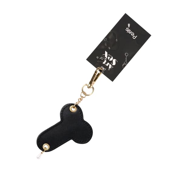 Брелок на карабине для ключей Art of Sex Fhallus, Черный