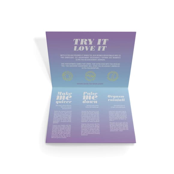 Набор пробников стимуляторов для пар Love To Love Spark Bliss 3 х 2 мл