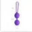 Вагінальні кульки Adrien Lastic Geisha Lastic Balls BIG Violet (L), діаметр 4 см, вага 90 гр