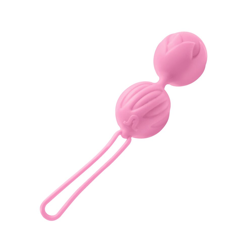 Вагинальные шар�ики Adrien Lastic Geisha Lastic Balls Mini Pink (S), диаметр 3,4 см, масса 85 г