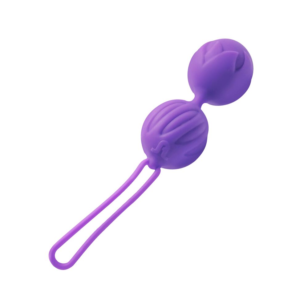 Вагін�альні кульки Adrien Lastic Geisha Lastic Balls Mini Violet (S), діаметр 3,4 см, маcа 85 г