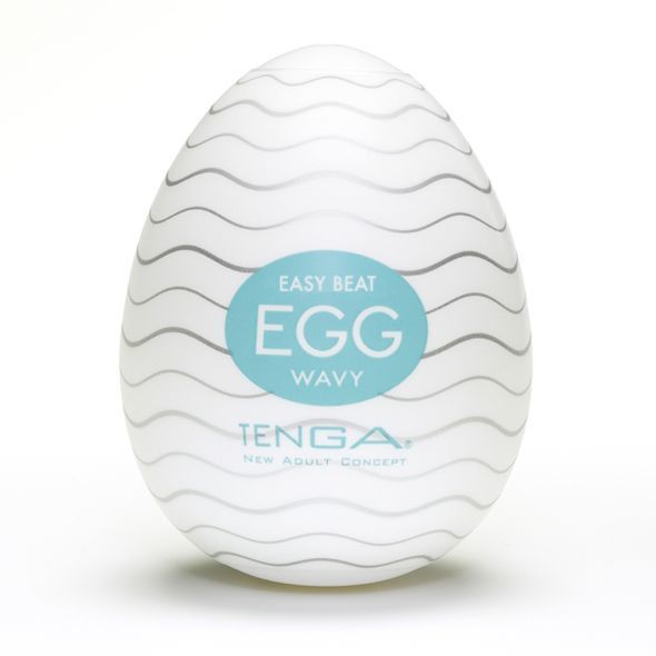 Мастурбатор яйцо Tenga Egg Wavy (Волнистый)