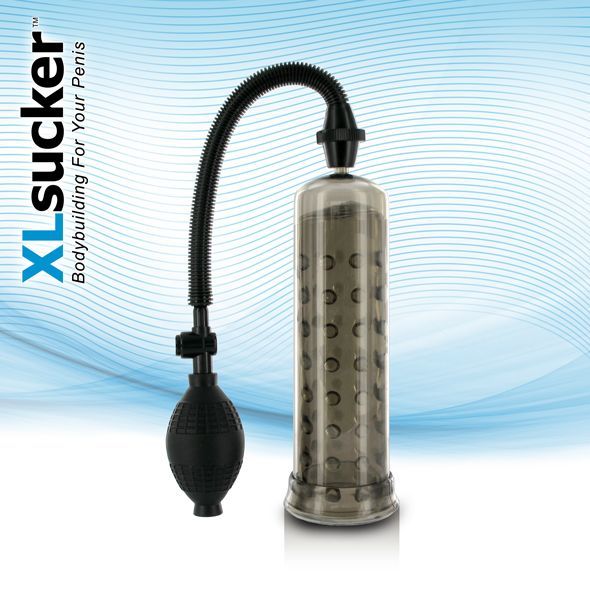 Вакуумна помпа XLsucker Penis Pump Black для члена довжиною до 18см, �діаметр до 4 см
