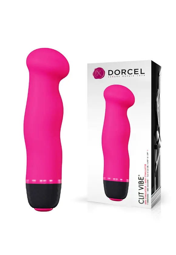 Мини вибромассажер Dorcel Clit Vibe, 7 режимов работы, на батарейках