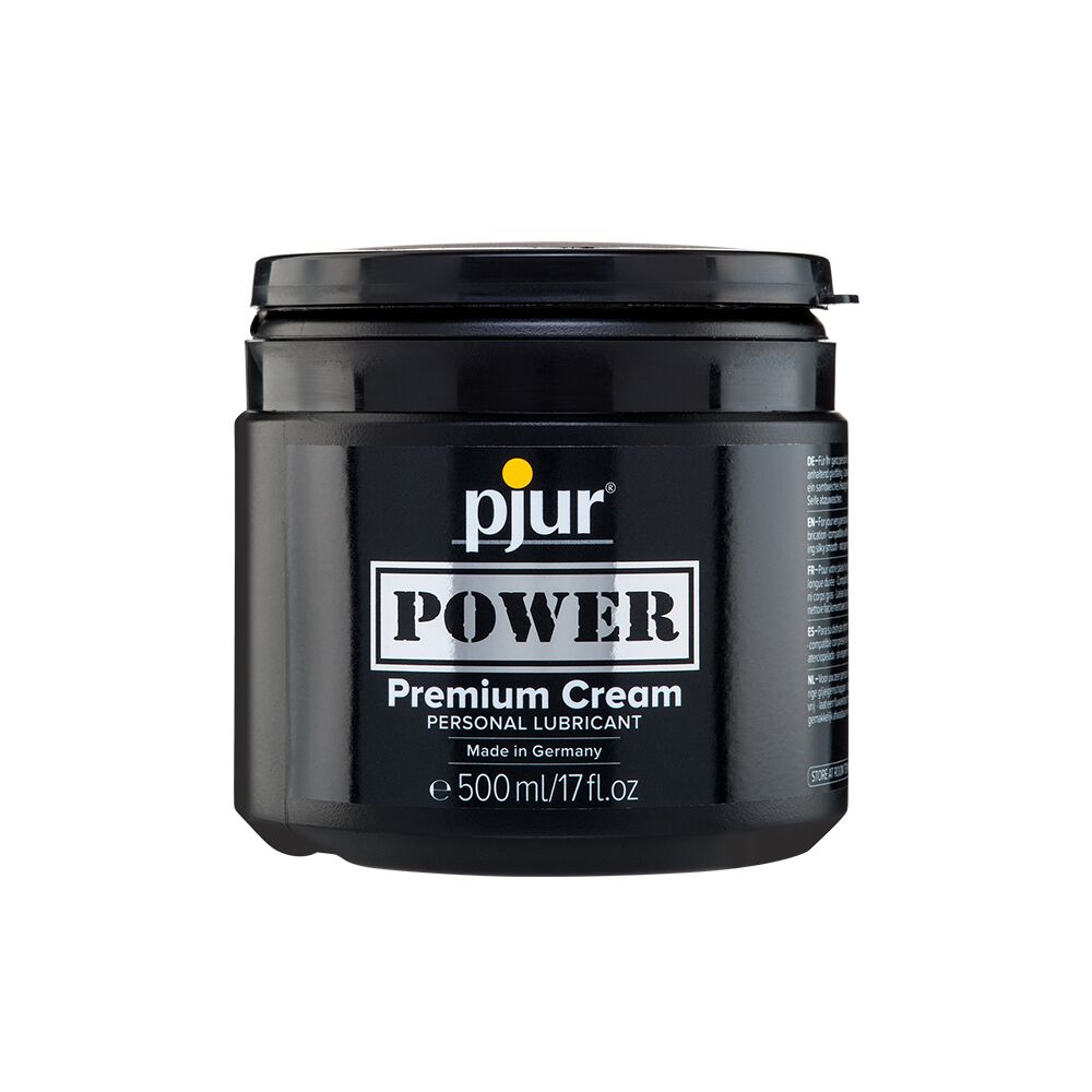 Густая см�азка для фистинга и анального секса pjur POWER Premium Cream 500 мл на гибридной основе