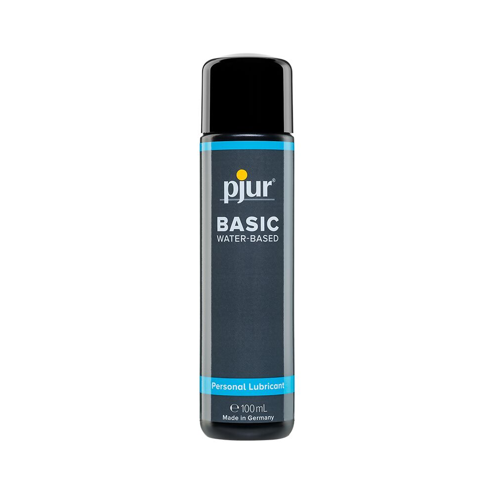 Змазка на водній осно�ві pjur Basic waterbased 100 мл, ідеальна для новачків, найкраща ціна/якість