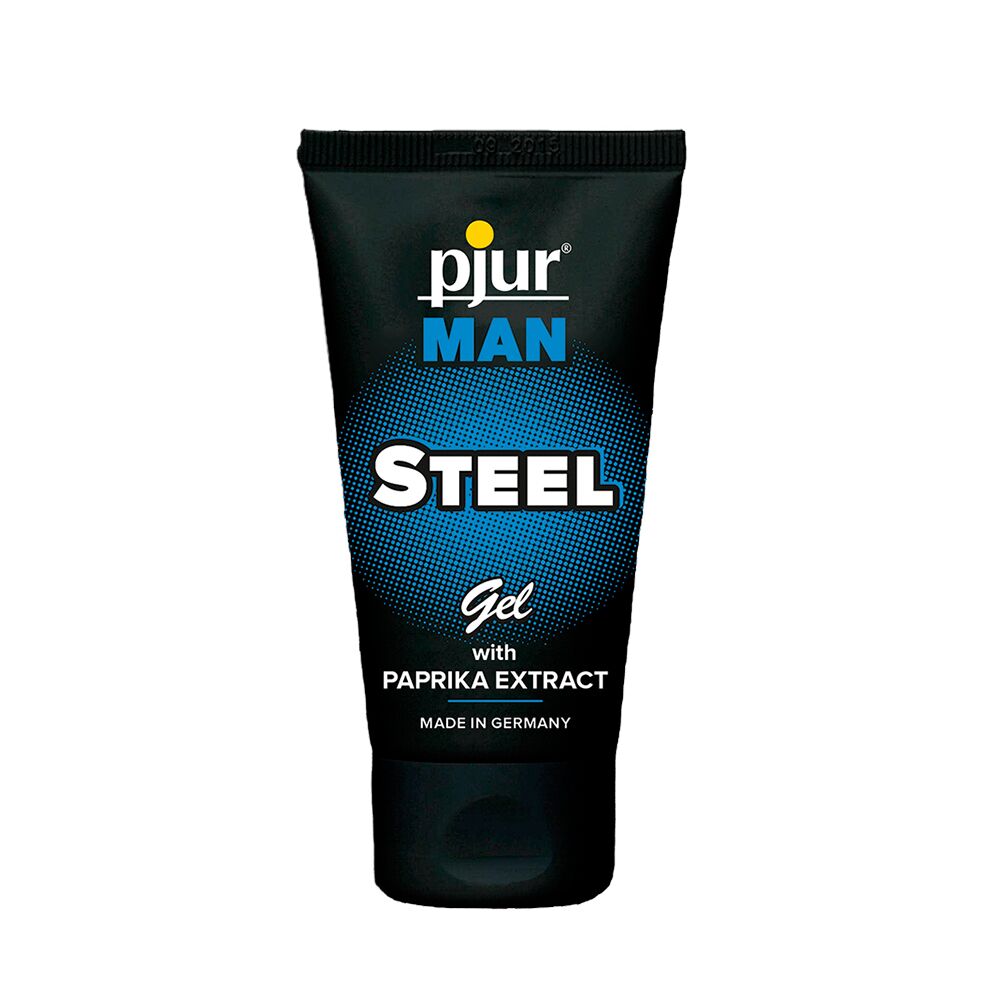 Гель для пеніса стимулювальний pjur MAN Steel Gel 50 ml з екстрактом пап�рики та ментолом