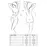 (SALE) Корсет с пажами ELENI CORSET white 4XL/5XL - Passion, трусики
