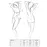 Комплект белья BRIDA SET OpenBra black S/M - Passion Exclusive: трусики-танга, пояс, открытый лиф