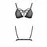 Бюстгальтер-стрепы MEGGY BRA black L/XL - Passion Exclusive