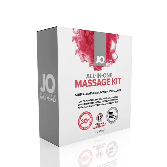 Набор для массажа System JO ALL IN ONE MASSAGE GIFT SET (мятая упаковка!!!)