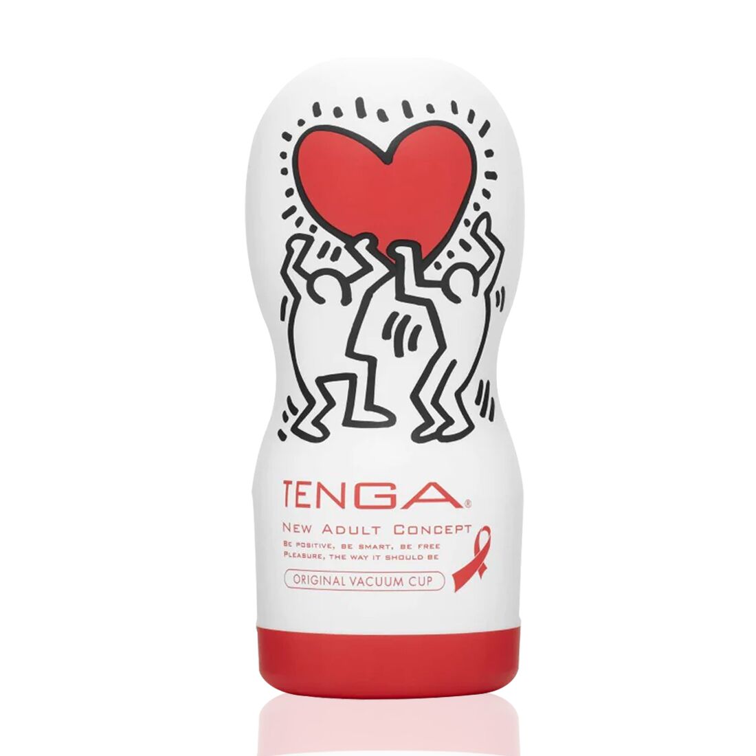 Мас�турбатор Tenga Keith Haring Deep Throat Cup (глубокая глотка) с вакуумной стимуляцией