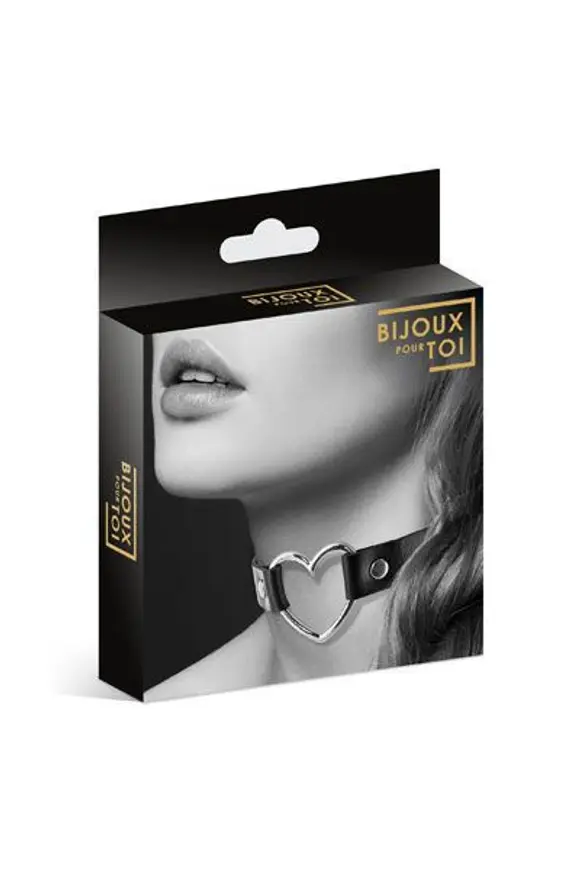 Чок�ер с сердечком Bijoux Pour Toi - HEART, экокожа