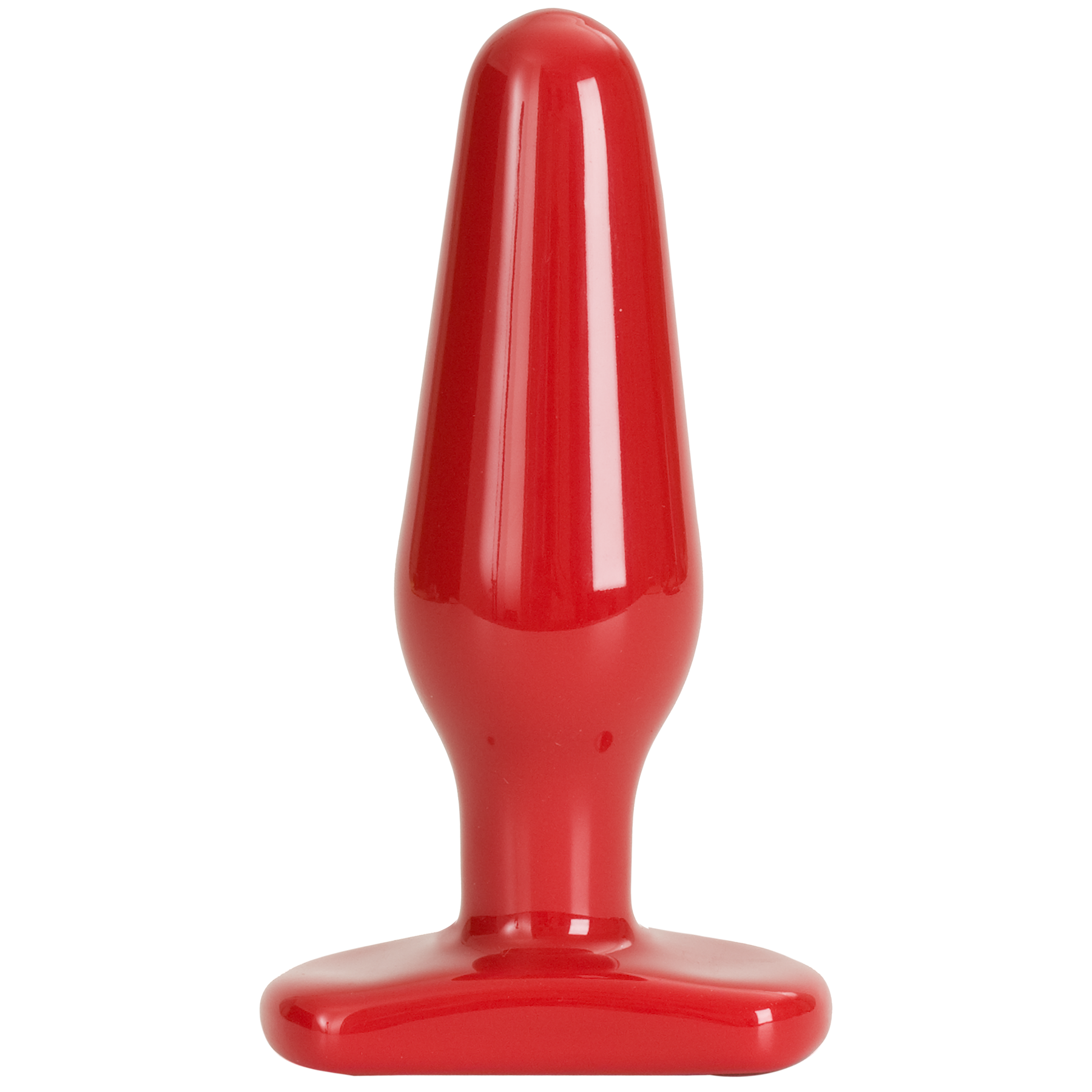 Анальная пробка Doc Johnson Red Boy - Medium 5.5 Inch, макс. диаметр 4см