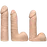 Набір для страпона Doc Johnson Vac-U-Lock Dual Density UltraSKYN Set, діаметр 3×4,5см