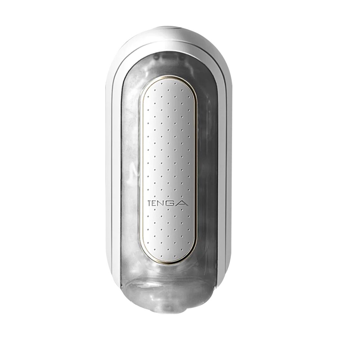 Вібромаст�урбатор Tenga Flip Zero Electronic Vibration White, змінна інтенсивність, розкладний