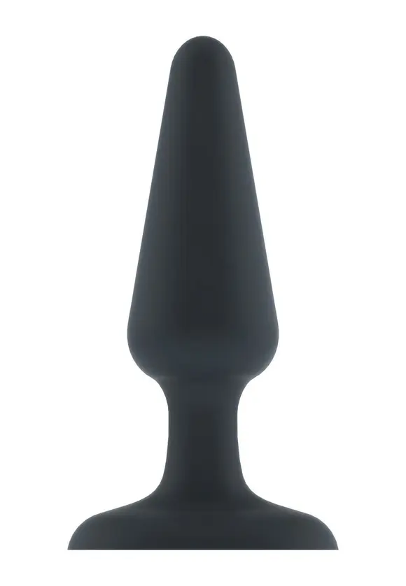 Анальная пробка с вибрацией Dorcel Best Vibe Plug M, макс. диаметр 4,1см, soft-touch силикон