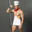 Мужской эротический костюм повара "Умелый Джек" One Size S/M: слипы, фарт�ук, платок и колпак