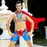 Чоловічий ероти�чний костюм супермена "Готовий на все Стів" One Size: плащ, портупея, шорти, манжети