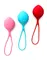 Вагінальні кульки Satisfyer Strengthening Balls (3шт), діаметр 3,8 см, маса 62-82-98г, монолітні