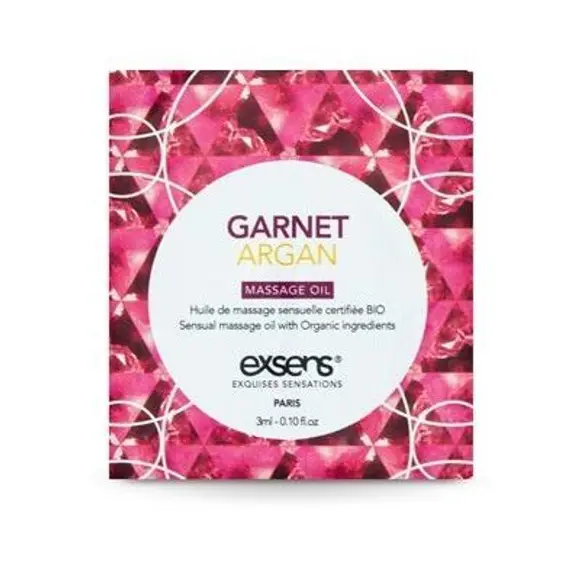 Пробник масажної олії EXSENS Garnet Argan 3м�л