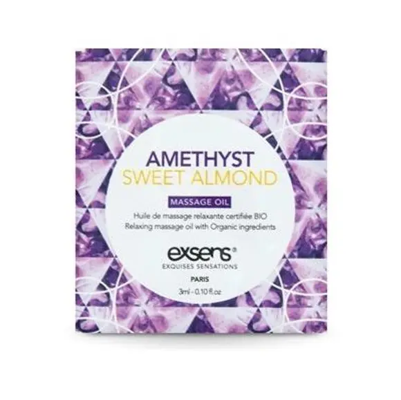 Пробник масажної олії EXSENS Amethyst Sweet Almond 3мл