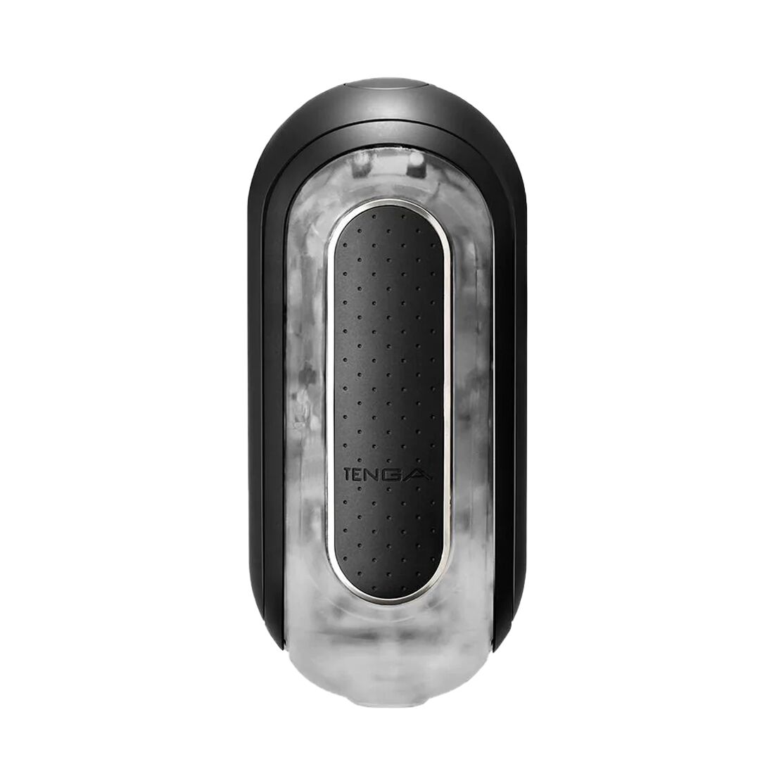 Вібромастурбатор Tenga Flip Zero Electronic Vibration Black, змінна інтенсивніст�ь, розкладний