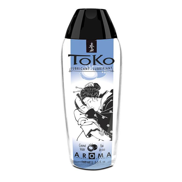 Лубрикант на водній основі Shunga Toko AROMA – Coconut Water (165 мл), не містить цукру 