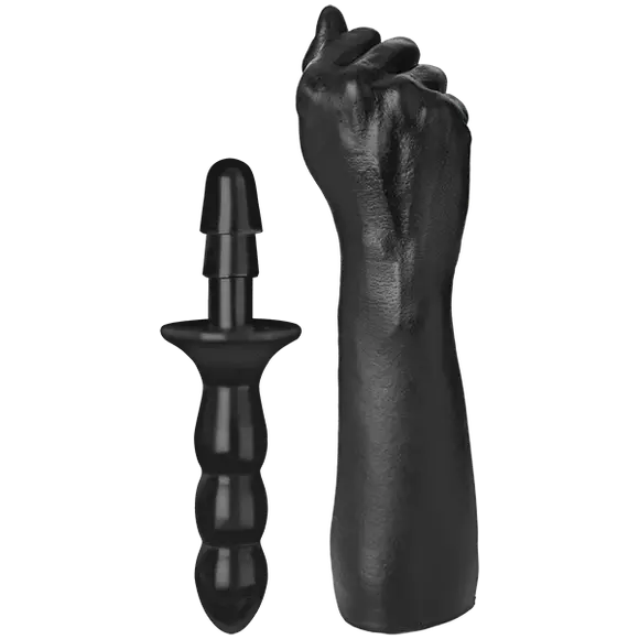 Кулак для фистинга Doc Johnson Titanmen The Fist with Vac-U-Lock Compatible Handle, диаметр 7,6см