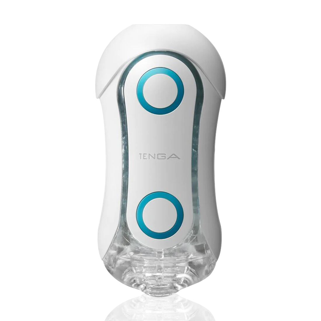 Мастурбатор Tenga Flip Orb — Blue Rush, с изменяемым сжатием, со стимулирующими шариками внутри