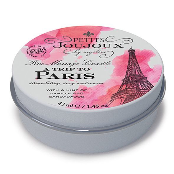 Масажна свічка Petits Joujoux - Paris - Vanilla and Sandalwood (43 мл) з афродизіаками