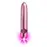 Мощный вибратор Rocks Off Havana Lilac с цветной LED-подсветкой, 10 режимов работы, перезаряжаемый